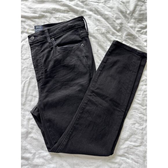 6 for 20 J.Crew 9" mid-rise black skinny jean in signature stretch 30 - Picture 2 of 8